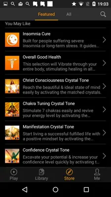 Brainwave-calm, stress relief android App screenshot 1