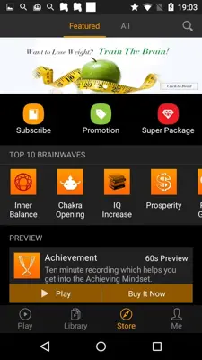 Brainwave-calm, stress relief android App screenshot 2